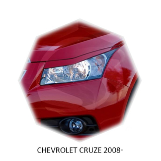 Изображение Реснички на фары CHEVROLET CRUZE 2008г-  под покраску 2 шт. 