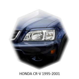 Изображение Реснички на фары HONDA CR-V 1995-2001г под покраску 2 шт.