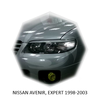 Изображение Реснички на фары NISSAN AVENIR, EXPERT 1998-2003г под покраску 2 шт.
