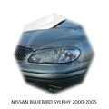 Изображение Реснички на фары NISSAN BLUEBIRD SYLPHY 2000-2005г под покраску 2 шт.