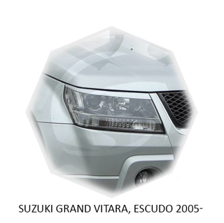 Изображение Реснички на фары SUZUKI GRAND VITARA, ESCUDO 2005г- под покраску 2 шт.
