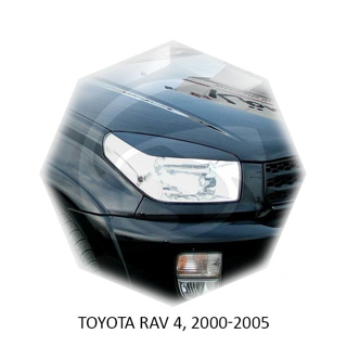 Изображение Реснички на фары TOYOTA RAV 4 2000-2005г под покраску 2 шт.
