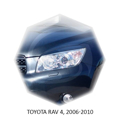 Изображение Реснички на фары TOYOTA RAV 4 2006-2010г (европеец) под покраску 2 шт.