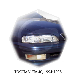 Изображение Реснички на фары TOYOTA VISTA 40 1994-1998г под покраску 2 шт.