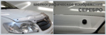 Изображение Дефлектор капота шелкография серебро Toyota Allex E121,123,124 2004 (арт. 444)