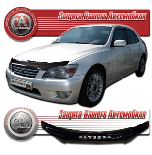 Изображение Дефлектор капота черный Toyota Altezza E10, E15 2001-2005 (арт. 129)