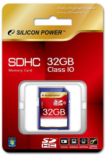 Изображение Карта памяти Silicon Power SD 32 Gb SDHC Class 10