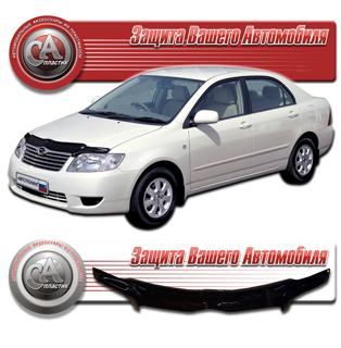 Изображение Дефлектор капота шелкография медь Toyota Corolla седан 2004 (арт. 442)