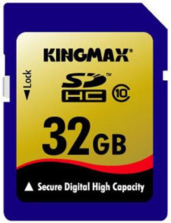Изображение Модуль памяти SD 32 Gb Kingmax Class 10  