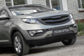 Изображение Решетка радиатора Kia Sportage 2011  с черной сеткой  (1 поперечина) Вариант 2