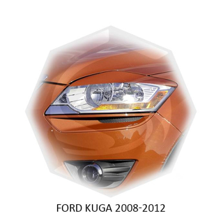 Изображение Реснички на фары FORD KUGA 2008-2012г  под покраску 2 шт.