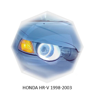 Изображение Реснички на фары HONDA HR-V 1998-2003г под покраску 2 шт.