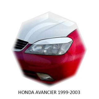Изображение Реснички на фары HONDA AVANCIER 1999-2003г под покраску 2 шт. 
