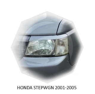 Изображение Реснички на фары HONDA STEPWGN 2001-2005г под покраску 2 шт.