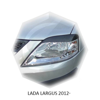 Изображение Реснички на фары LADA LARGUS 2012г- под покраску 2 шт.