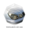 Изображение Реснички на фары TOYOTA ARISTO 1997-2004г под покраску 2 шт.