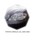 Изображение Реснички на фары TOYOTA COROLLA 120 (седан) 2000-2006г под покраску 2 шт.