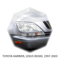 Изображение Реснички на фары TOYOTA HARRIER, LEXUS RX300 1997-2003г под покраску 2 шт.