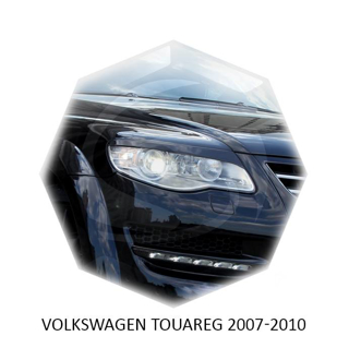 Изображение Реснички на фары VOLKSWAGEN TOUAREG 2007-2010г  под покраску 2 шт.