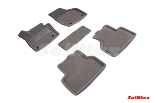 Изображение 3D коврики AUDI Q3 2010- Серый