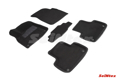 Изображение 3D коврики AUDI Q7 II 2015- Черный