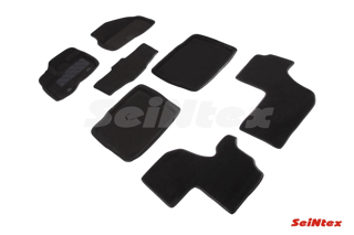 Изображение 3D коврики Ford EXPLORER V 2010-2015 Черный