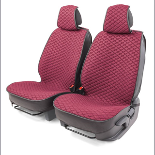 Изображение Каркасные накидки на передние сиденья "Car Performance", 2 шт., fiberflax розовые