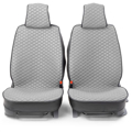 Изображение Каркасные накидки на передние сиденья "Car Performance", 2 шт., fiberflax серые