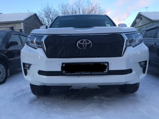 Изображение Утеплитель радиатора Toyota Land Cruiser Prado 2-й рестайлинг 2017-2022