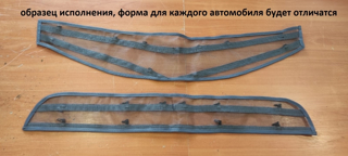 Изображение Москитная сетка радиатора Kia Rio хб и седан 2005-2009