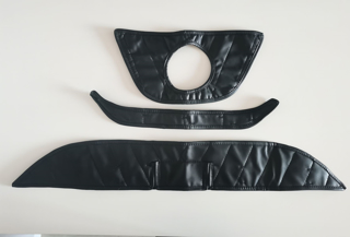 Изображение Утеплитель радиатора Nissan X-Trail 2017- 2022 выпуклый значек