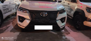 Изображение Утеплитель радиатора Toyota Fortuner с 2020 - ресталинг
