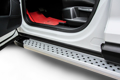 Изображение Пороги алюминиевые Lexus NX 300h (2014-2021) "Standart Silver" серебристый