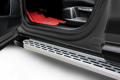 Изображение Пороги алюминиевые Lexus RX-350 IV поколение (2015-2019) "Premium Silver" серебристые