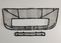 Изображение Москитная сетка радиатора Hyundai Solaris 2020-