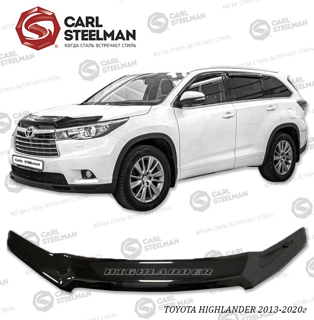 Изображение Дефлектор капота TOYOTA HIGHLANDER 2013-2020г