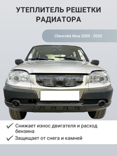 Изображение Утеплитель радиатора Chevrolet Niva 03.2009 - 07.2020